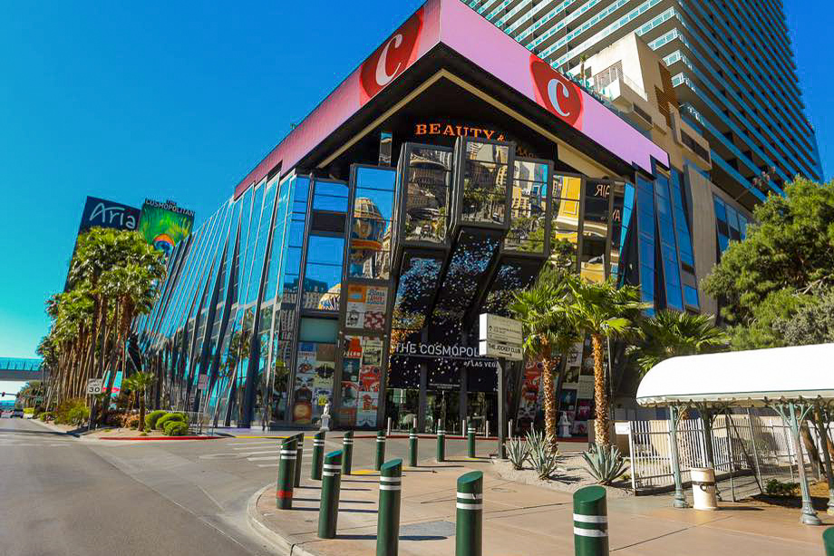 Photo Scene Showing the Empty Streets of Las Vegas due to Casino shut down