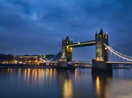 Famous Tower Bridge