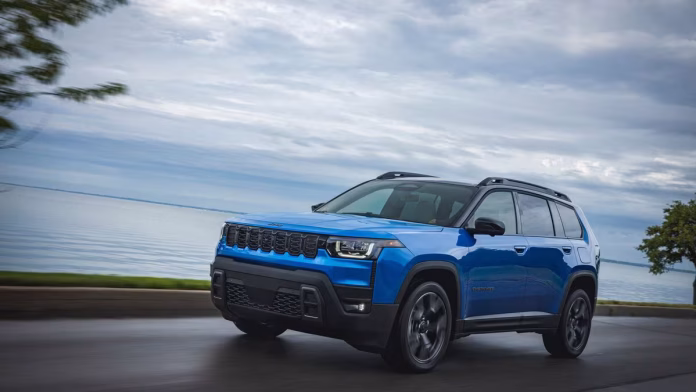 2026 blue Jeep Cherokee